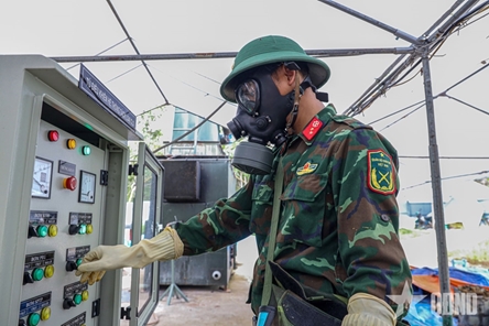 Chemical troops revive “dead lands”